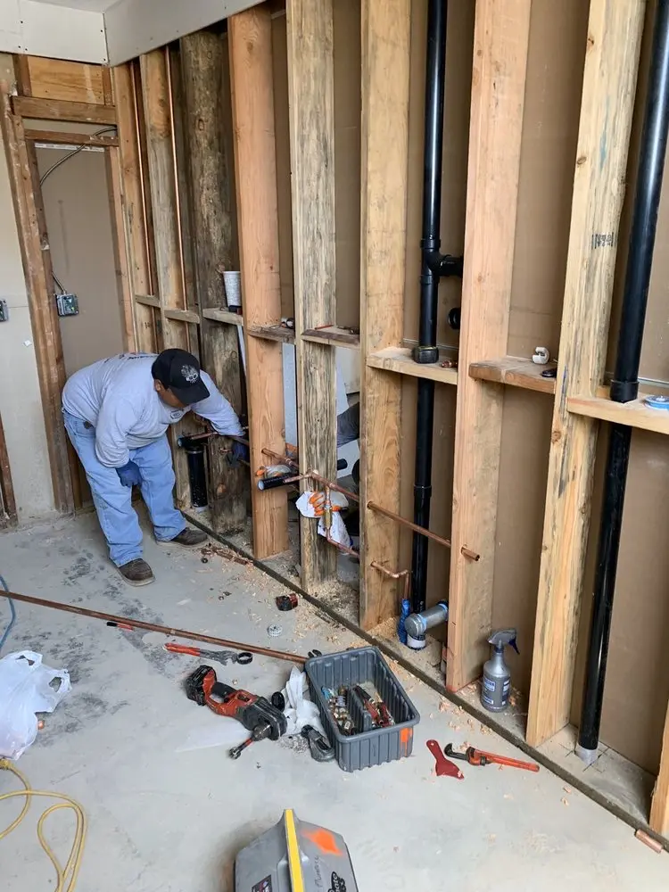Commercial rough-in plumbing for Trenchless Sewer Repair in Vestavia Woods